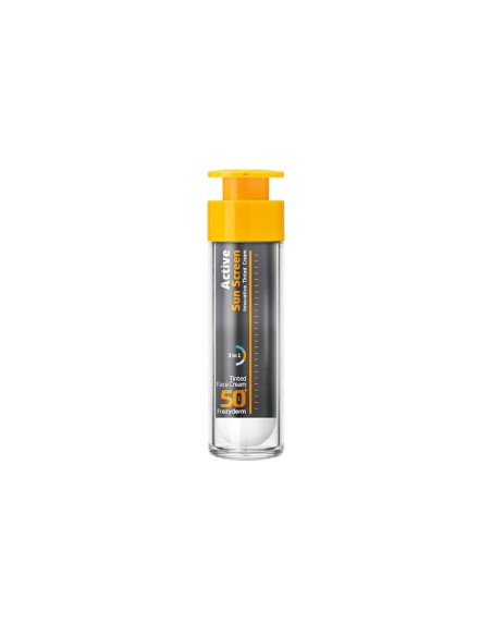 Frezyderm Active Sun Screen Tinted Face Fluid SPF50 + 50ml