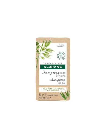 Klorane Oat Solid Shampoo 80g