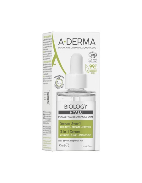 A-Derma Biology Hyalu 3 in 1 Serum 30ml
