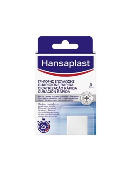 Hansaplast Rapid Healing Dressings 8 Units Hansaplast Rapid Healing Dressings 8 Units