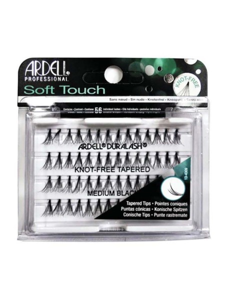 Ardell Soft Touch Knot free Tapered Medium Black 56units Ardell Soft Touch Knot free Tapered Medium Black 56units