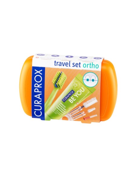 Curaprox Travel Set Ortho Orange