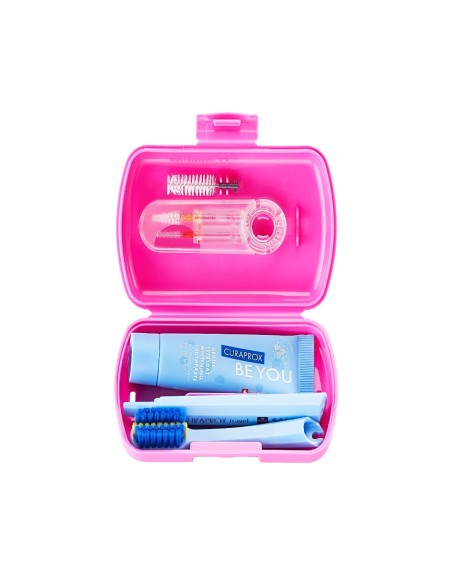 Curaprox Travel Set Ortho Pink