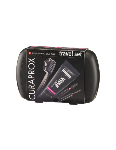 Curaprox Black Is White Travel Set