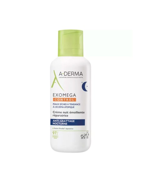 A-Derma Exomega Control Emollient Night Cream 400ml