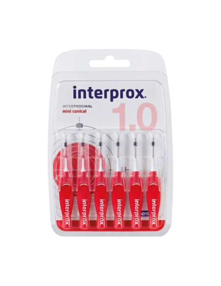 Interprox Mini Conical Flexible Brush 1.0 X6