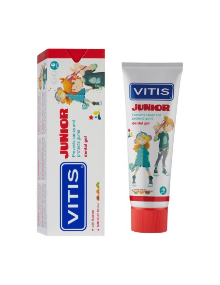 Vitis Junior Tutti Frutti Toothpaste 75ml