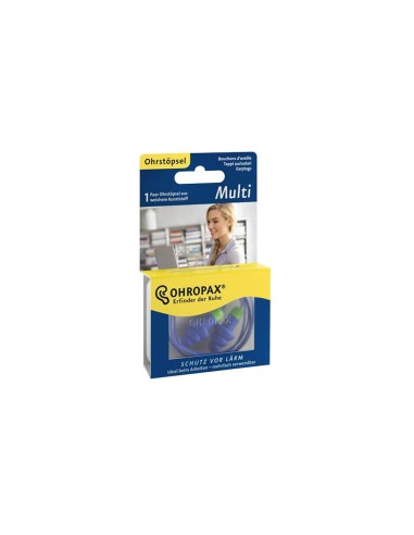 Ohropax Multi Reusable Ear Plugs 2 Units