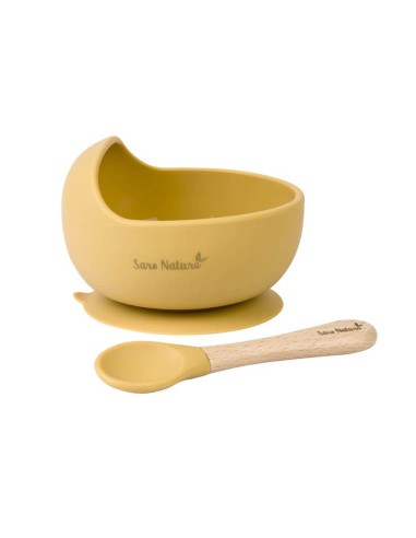 Saro Nordic Wave Feeding Set Yellow