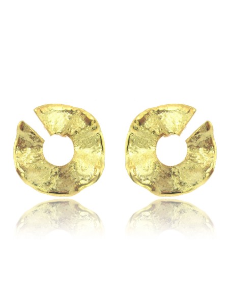 MRio Spirit Earrings Silver Gold Inca