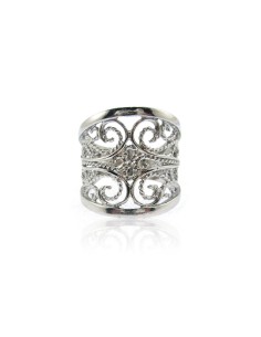 MRio Filigree Silver Filigree Ring