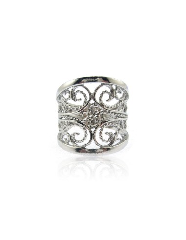 MRio Filigree Silver Filigree Ring