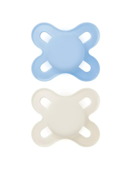 Mam Start Original Silicone Soother 0-2m Blue 2 Units