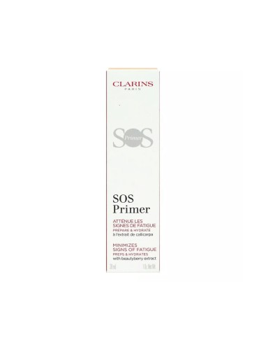 Clarins SOS Primer White Boosts Radiance 30ml