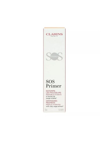 Clarins SOS Primer White Boosts Radiance 30ml