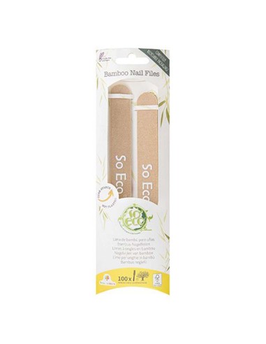 So Eco Bamboo Nail Files 2 Units