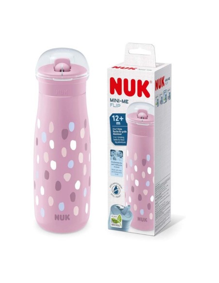 NUK Mini-Me Flip Pink 12m 450ml