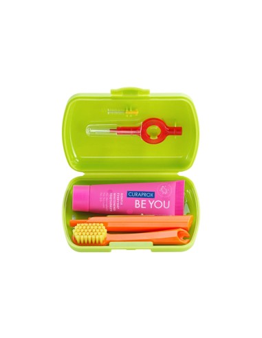 Curaprox Travel Set Candy Lover Green