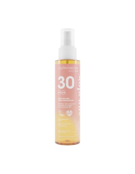 Alphanova Sun Glow Protective Oil SPF30 125ml