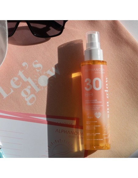 Alphanova Sun Glow Protective Oil SPF30 125ml