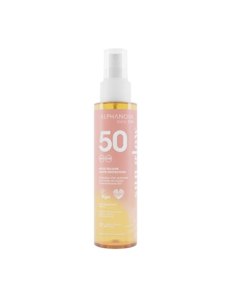 Alphanova Sun Glow Protective Oil SPF50 125ml