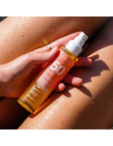 Alphanova Sun Glow Protective Oil SPF50 125ml