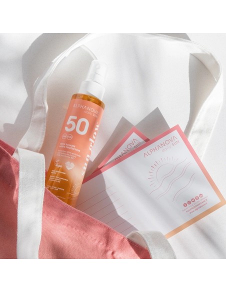 Alphanova Sun Glow Protective Oil SPF50 125ml