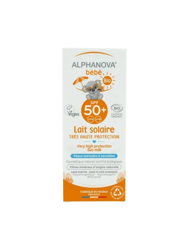Alphanova Baby Sunscreen Milk SPF50 50g