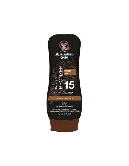 Australian Gold Lotion SPF15 Instant Bronzer 237ml Australian Gold Lotion SPF15 Instant Bronzer 237ml
