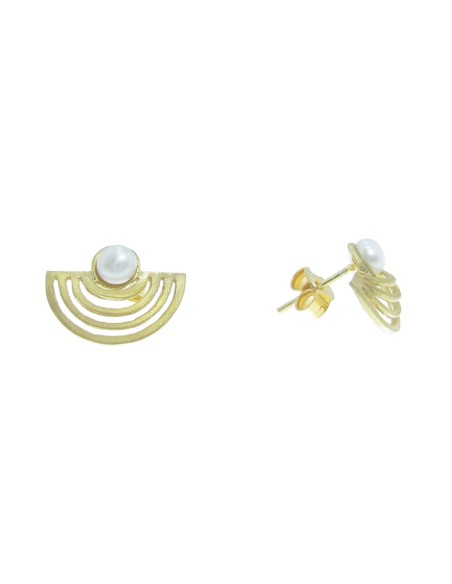 M Rio Margot Inca Pearl Earrings