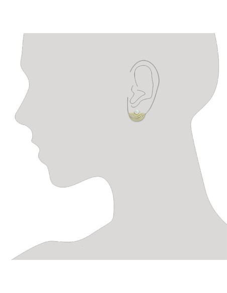 M Rio Margot Inca Pearl Earrings