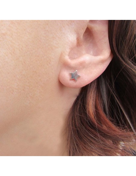 M Rio Margot Silver Twinkle Little Star Earrings