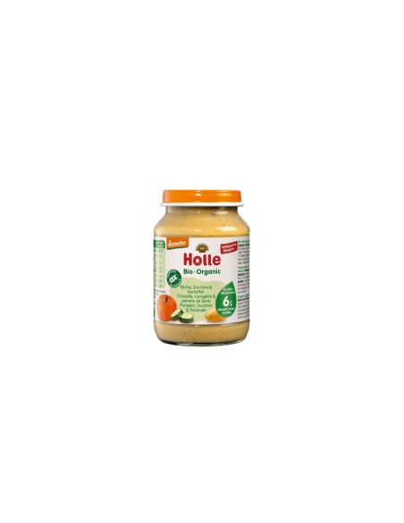 Holle Bio Jar Puree Potato Pumpkin Courgette 6M + 190g Holle Bio Jar Puree Potato Pumpkin Courgette 6M + 190g