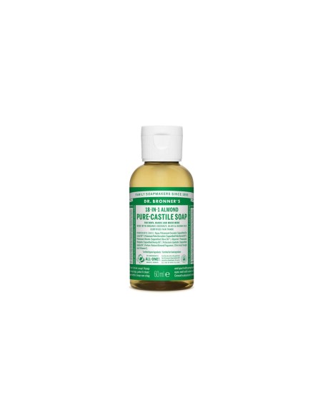 Dr. Bronners Biological Almond Liquid Soap 60ml