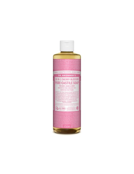 Dr. Bronners Biological Cherry Blossom Liquid Soap 475ml Dr. Bronners Biological Cherry Blossom Liquid Soap 475ml