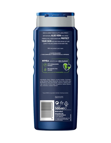 Nivea Men Protect and Care Shower Gel 500ml