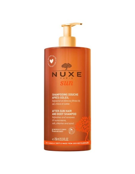 Nuxe Sun After-Sun Hair and Body Shampoo 750ml Nuxe Sun After-Sun Hair and Body Shampoo 750ml