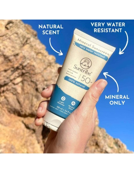 Suntribe Clear Mineral Sunscreen SPF50 100ml