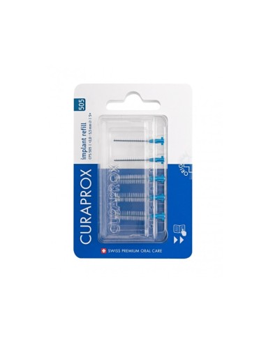 Curaprox Implant Refill CPS 505 Interdental Brush Refills x5