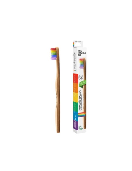 The Humble Co Proud Soft Adult Bamboo Toothbrush The Humble Co Proud Soft Adult Bamboo Toothbrush