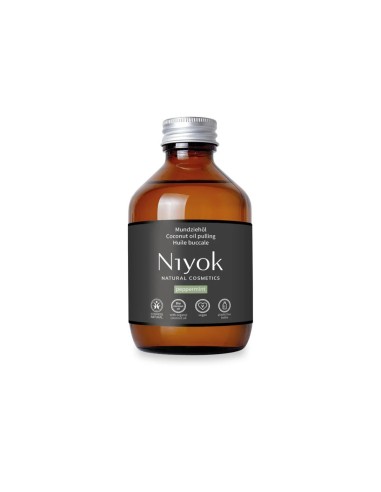 Niyok Oil Pulling Peppermint Coconut Oil 200ml