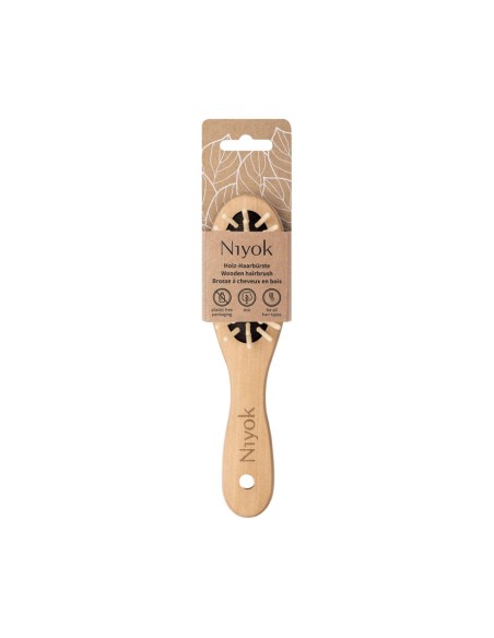Niyok Wooden Hair Brush 18cm