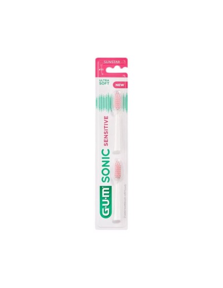 Gum Activital Sonic Sensitive Refill Brushes 2pcs Gum Activital Sonic Sensitive Refill Brushes 2pcs