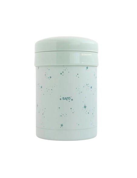 Saro Multi-Section Thermos Green 700ml