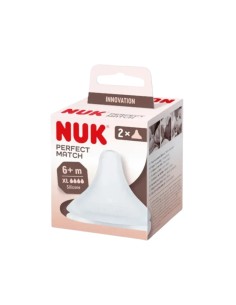 NUK Perfect Match Nipple XL 6m+ 2