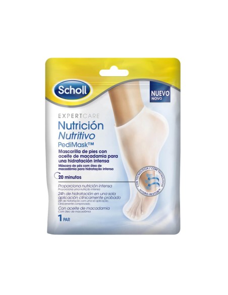 Scholl Nutrition Feet Mask 1 Pair
