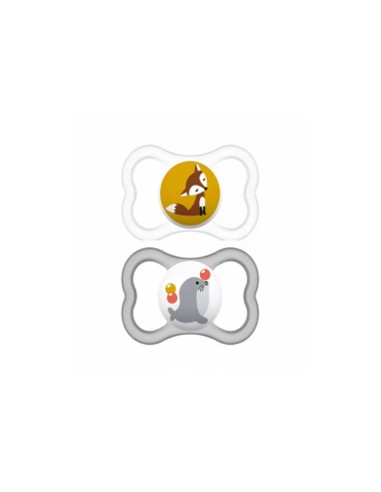 MAM Pacifier Air Silicone + 16m Unisexo 2un