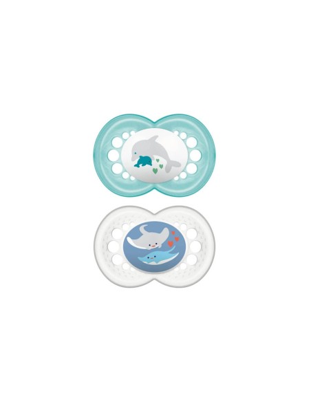 Mam Original Pacifier silicone + 16m unisex 2un