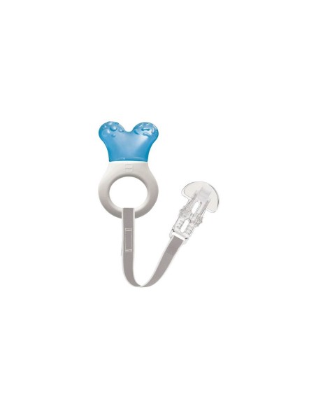 Mam Mini Cooler and Clip Teether Blue 2M Mam Mini Cooler and Clip Teether Blue 2M