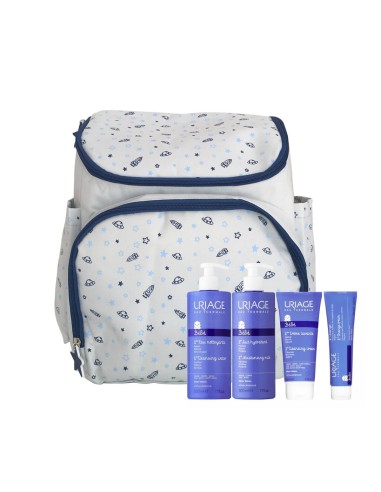 Uriage my 1st blue maternity suitcase